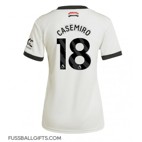 Manchester United Casemiro #18 Fußballbekleidung 3rd trikot Damen 2024-25 Kurzarm